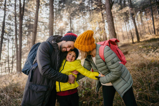 istock Winter family portrait 1288810704