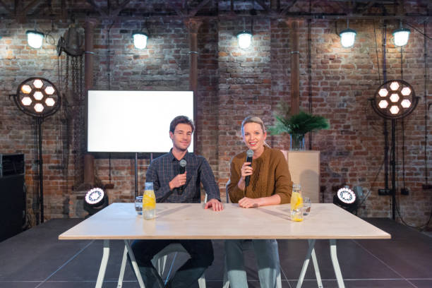 istock Young adult people during discussion in desing studio 1288816698