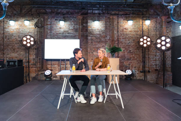 istock Young adult people during discussion in desing studio 1288816789