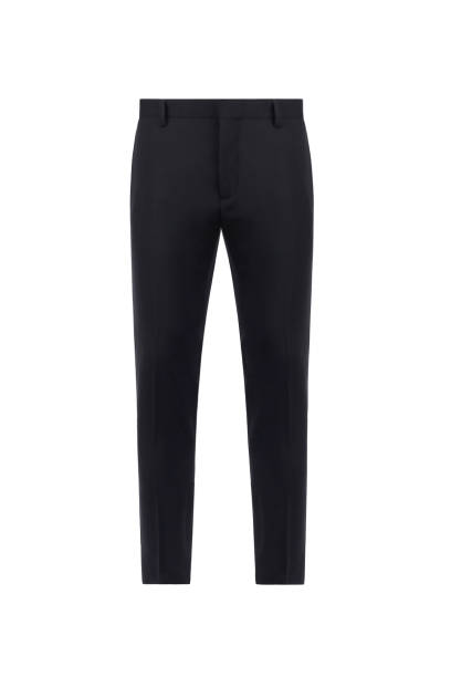 istock Black men's classic trousers 1288818534