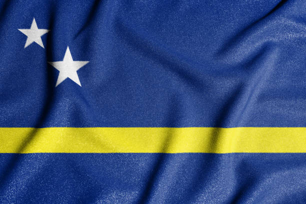 National flag of the Curacao. The main symbol of an independent country. Flag of Curacao. National flag of the Curacao. The main symbol of an independent country. Flag of Curacao. 2021 curaçao stock pictures, royalty-free photos & images