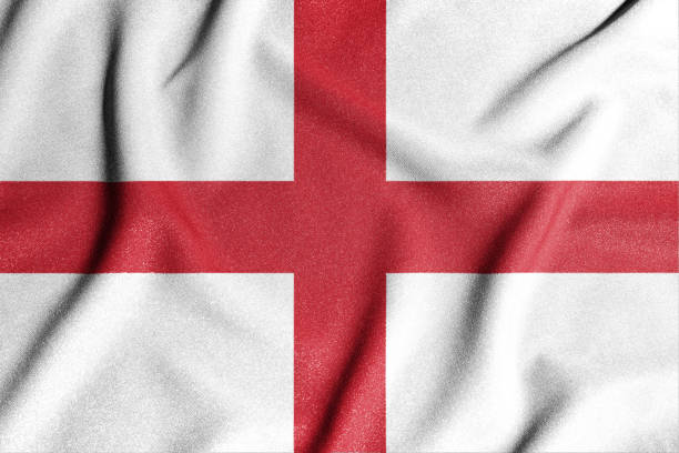 National flag of the England. The main symbol of an independent country. National flag of the England. The main symbol of an independent country. An attribute of the large size of a democratic state. city of london flag stock pictures, royalty-free photos & images