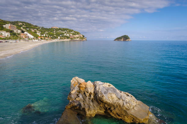 istock Ligurian rocky coastline, Italy 1288826278