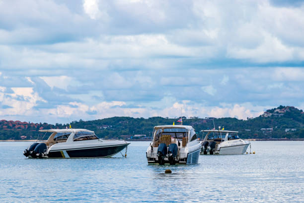 istock Bo Phut Beach with boats on Koh Samui in Thailand. 1288827331