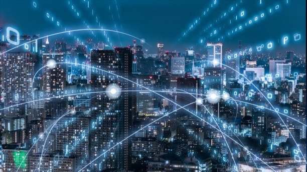 istock 5G and AI technology, Global communication network concept. Business graph. Global business. 1288834103