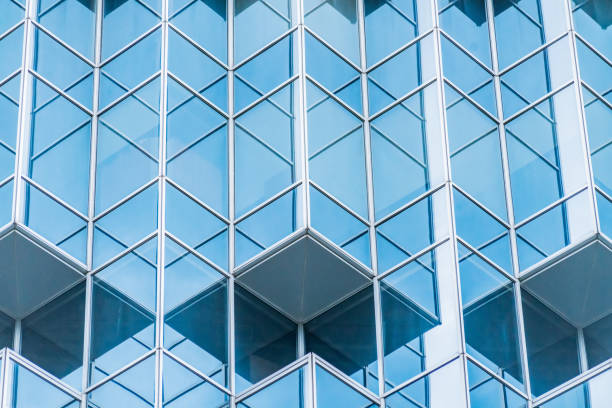istock Architecture details Modern Building Glass facade Business background 1288838542