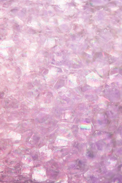 istock Soap bubbles. Texture and background for the magazine. The view from the top 1288845481