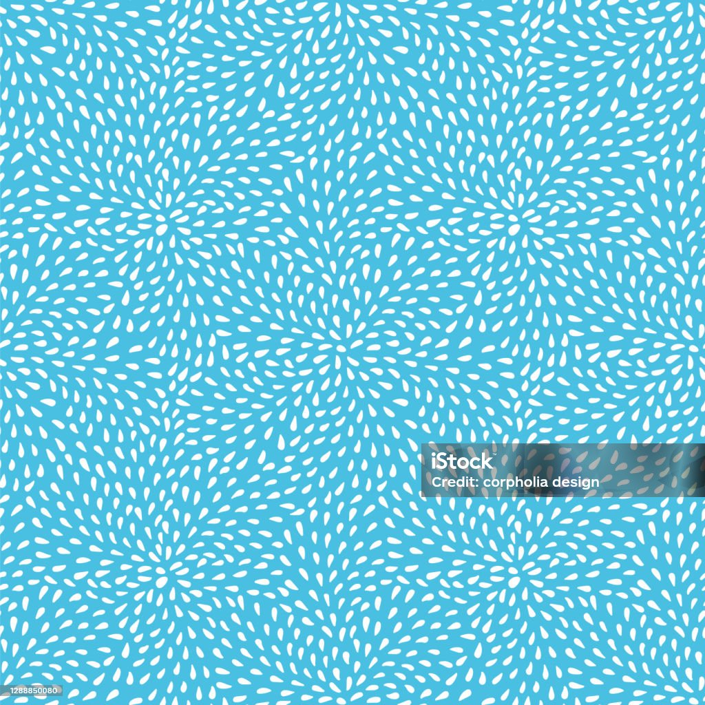 Pattern Drop Shape Vector Abstract Drop Pattern In Blossom Shape Stock Illustration ...