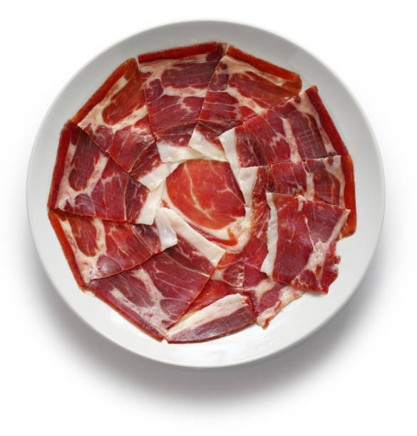 istock jamon iberico, spanish dry cured ham 1288861587