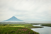 Mountain landscape Kamchatka