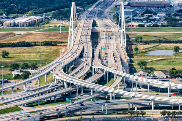 istock Margaret McDermott Bridge Aerial 1288885652