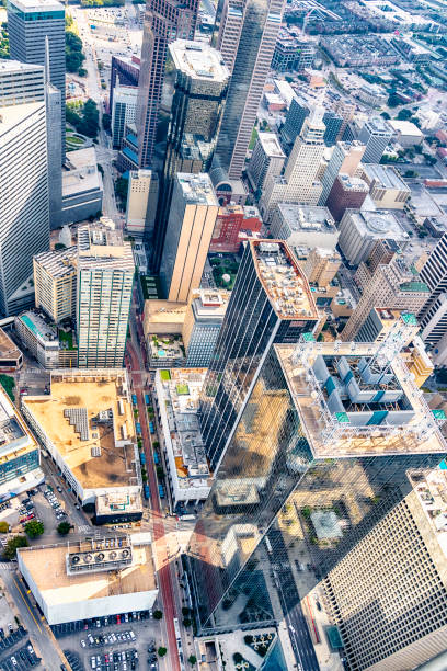istock Directly Above Downtown Dallas 1288885753