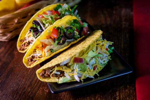 istock Spicy Mexican Beef Tacos 1288892231