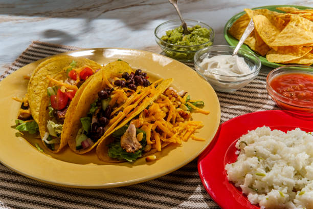 Mexican Chicken Tacos Toppings