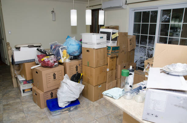 istock Messy dining room of a house 1288894850