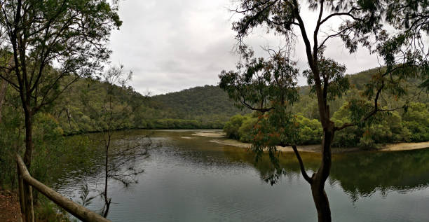 istock Beautiful view of a creek with reflections 1288899492