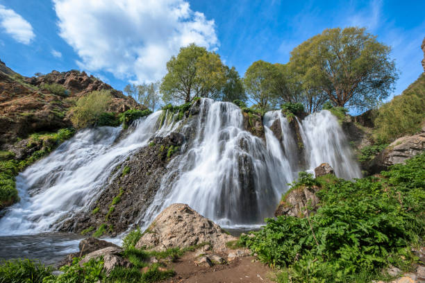 istock Shaki waterfall in Armenia 1288902852