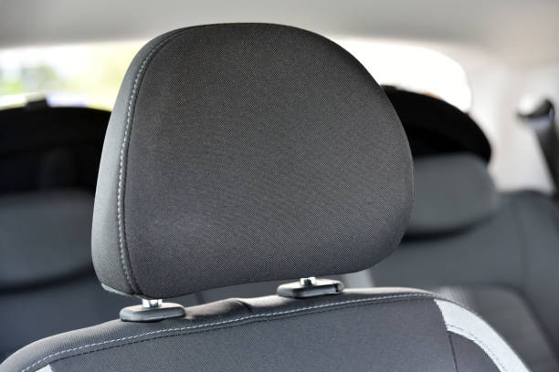 istock Headrest detail on the passenger car 1288904026