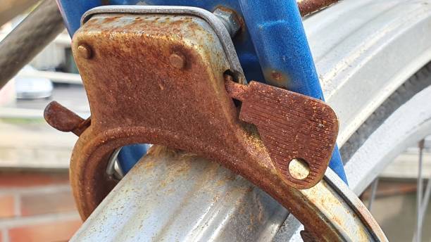 istock Details of a rusty old bike 1288912546