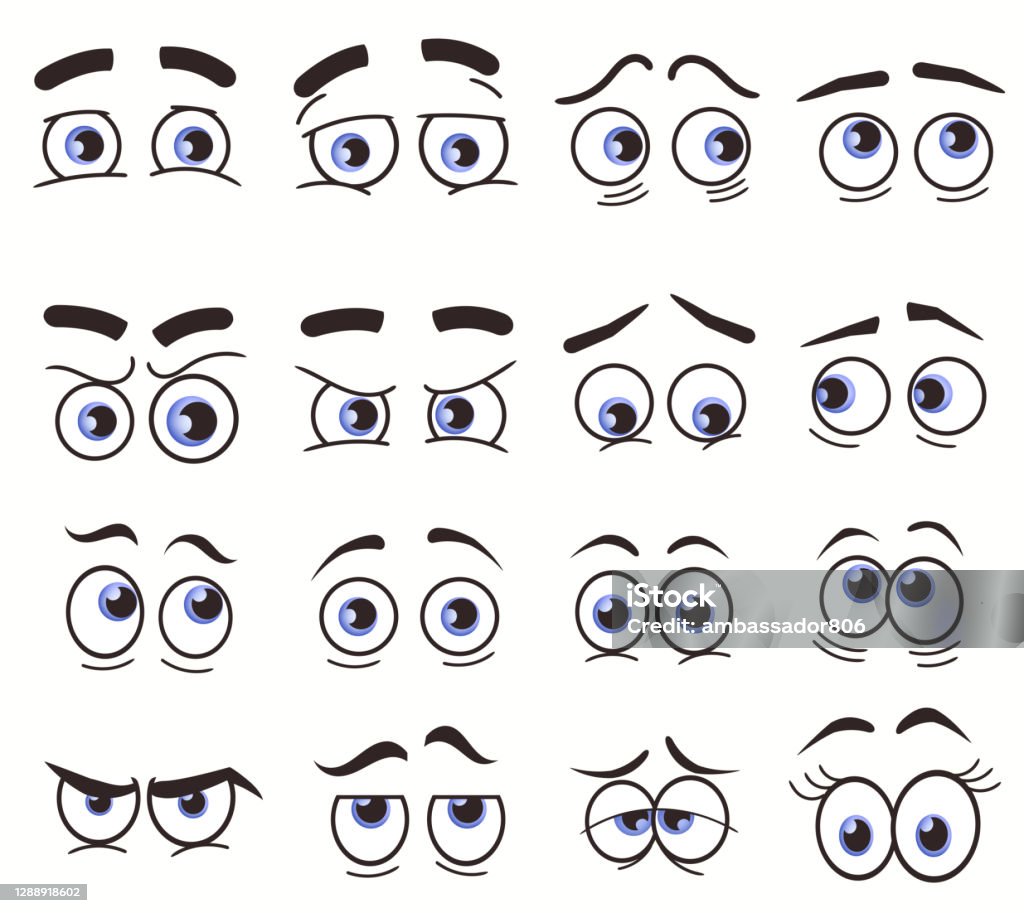 Cartoon Funny Eyes Cartoon Faces Vector Set Stock Illustration - Download Image Now - Eye, Cartoon, Eyeball - iStock Cartoon Funny Eyes Cartoon Faces Vector Set Stock Illustration - Download Image Now - Eye, Cartoon, Eyeball - iStock