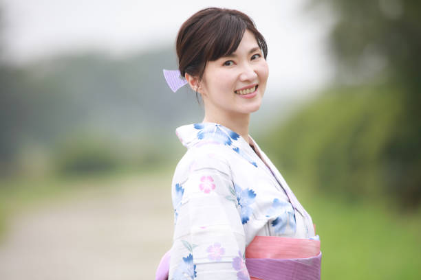 istock Yukata woman 1288925925