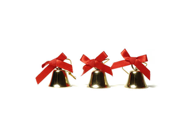 istock Decoration bells for Christmas and New Year isolated white background 1288931075