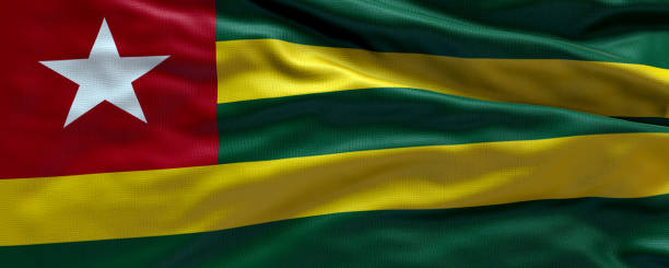 istock 3d Flag of Togo 1288931962