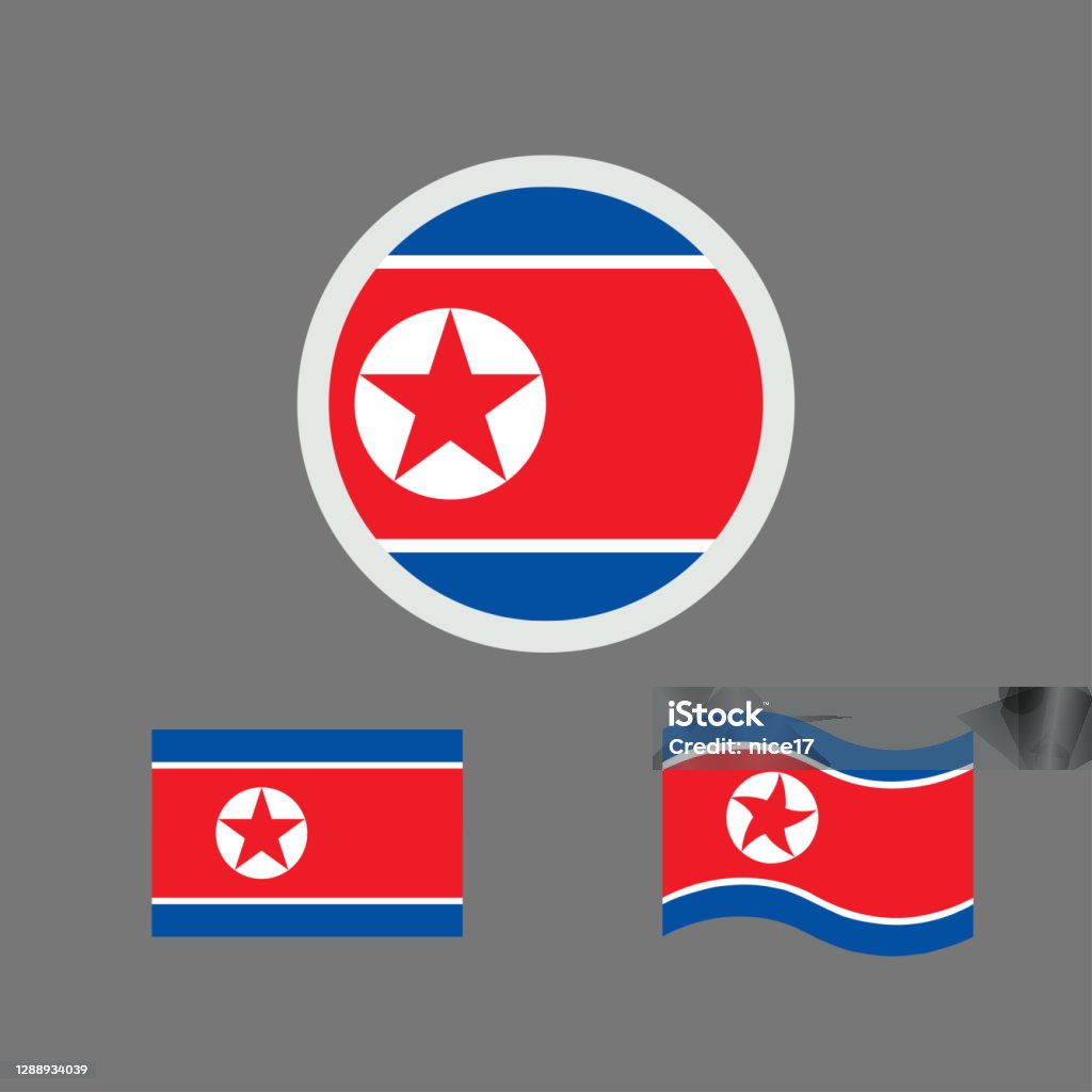 朝鮮國旗標誌符號的向量圖朝鮮民主主義人民共和國國旗向量朝鮮國旗向量圖形及更多互聯網圖片 互聯網, 亞洲, 剪裁圖 iStock