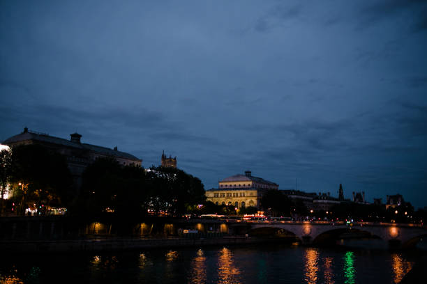 istock Dusk Along the Sienne River in Paris 1288945911