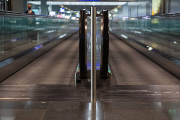 istock Moving path on the airport 1288948398