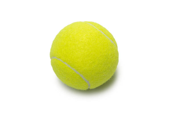 istock Tennis balls isolated on white background. 1288965504