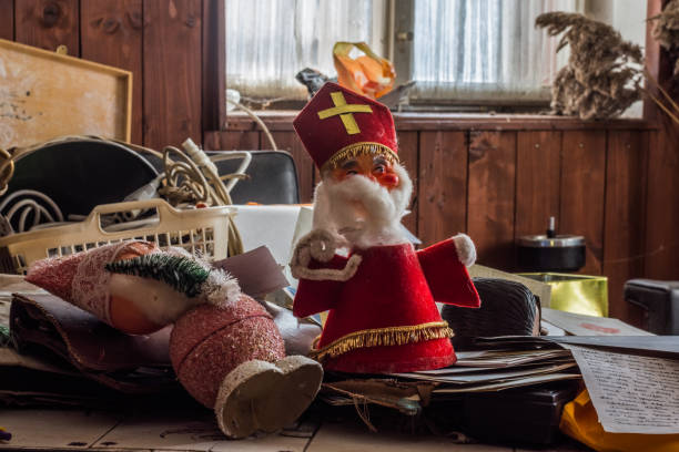 istock saint nicholas dols in a living room from a abandoned house 1288967539