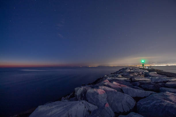 istock Viareggio dock at Muraglione beach 1288968146