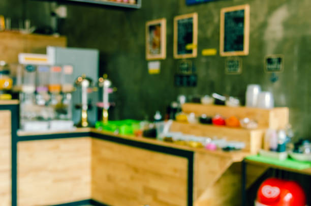 istock Abstract blur or Defocus Cafe Shop 1288968464