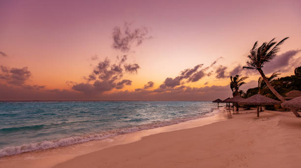 istock Sunrise at Maldives 1288974655