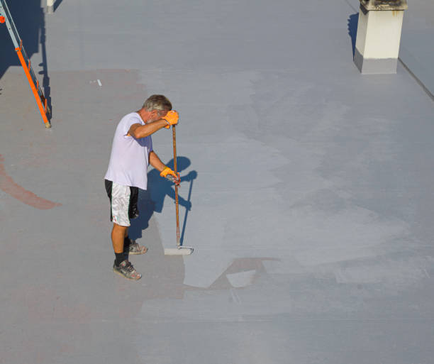 istock Building resins for waterproofing terraces, solving infiltration problems and making the surface walkable and aesthetically pleasing 1288977318