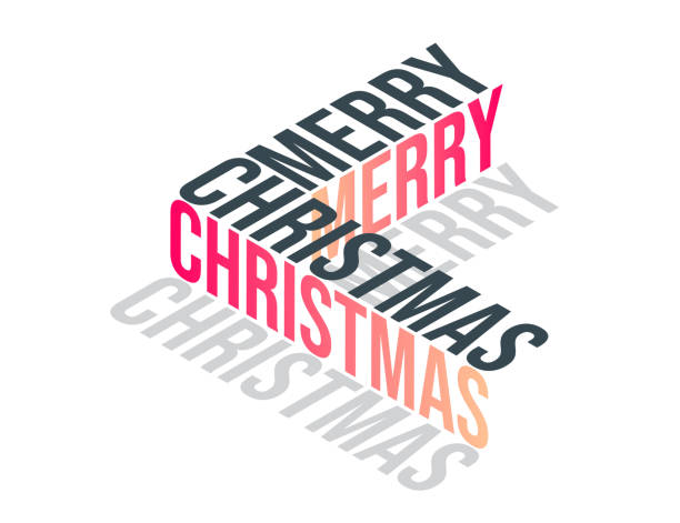 istock Merry Christmas lettering.  Holiday greeting card. Vector illustration. Holiday design for greeting card, invitation, calendar, etc. stock illustration 1288977408