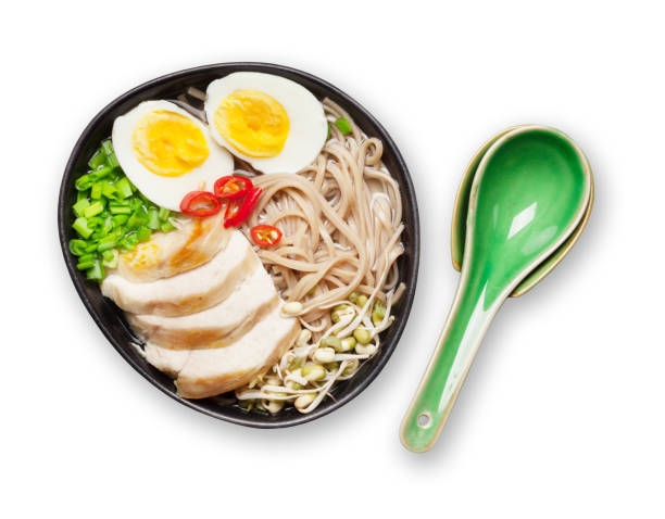 istock Asian noodle ramen soup 1288992955