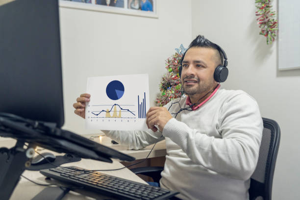 istock Businessman working at home on his laptop 1288993602
