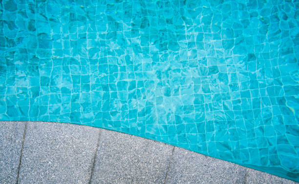 istock Floor texture with the pool for banner 1288993622