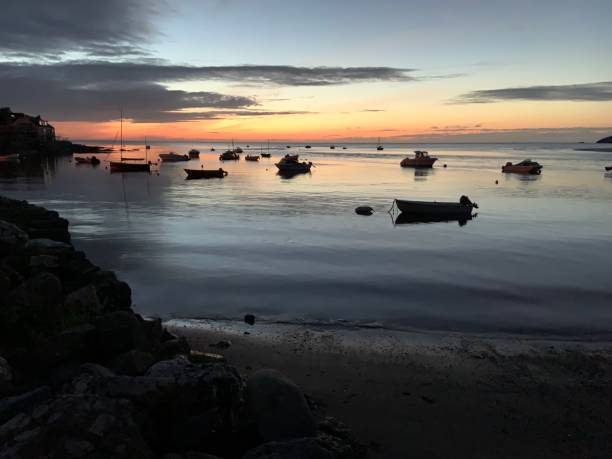 istock sunset at Newport Pembrokeshire 1288999276