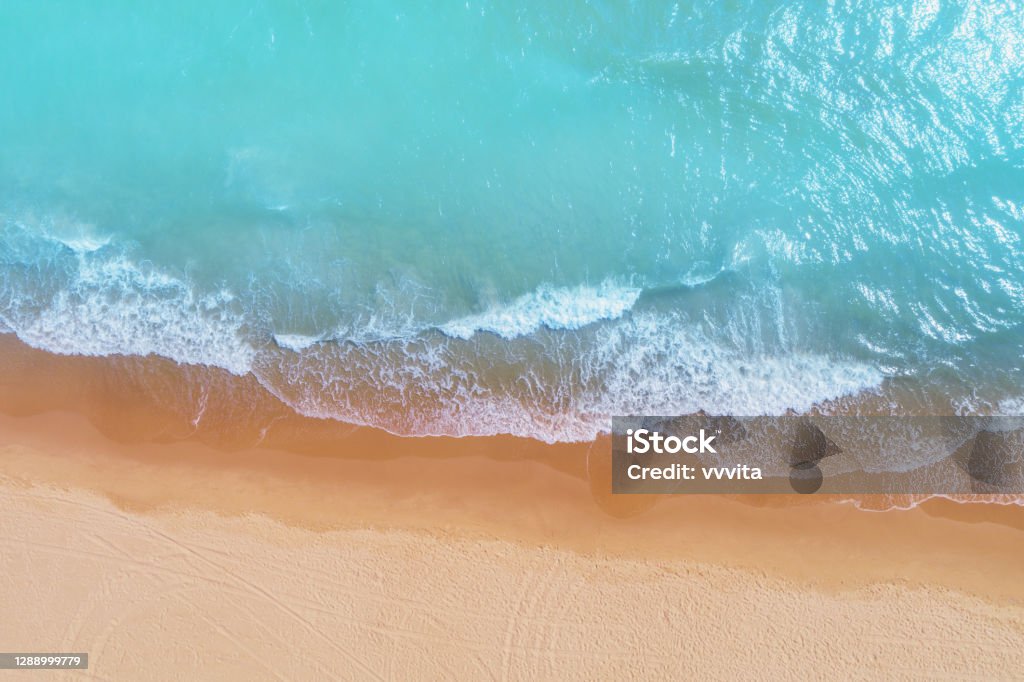 Cảnh biển bãi biển cát cát: \