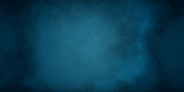 istock Abstract soft blue background, vintage marbled textured border 1289004820