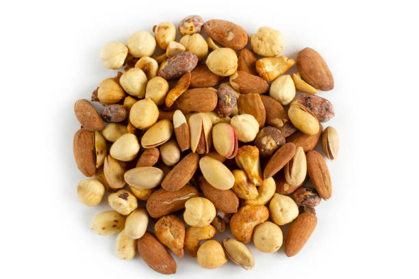istock Mixed nuts. Edible, raw, organic and vegan. 1289007475