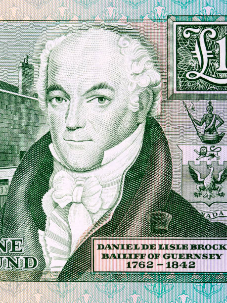 istock Daniel de Lisle Brock a portrait from Guernsey money 1289009243