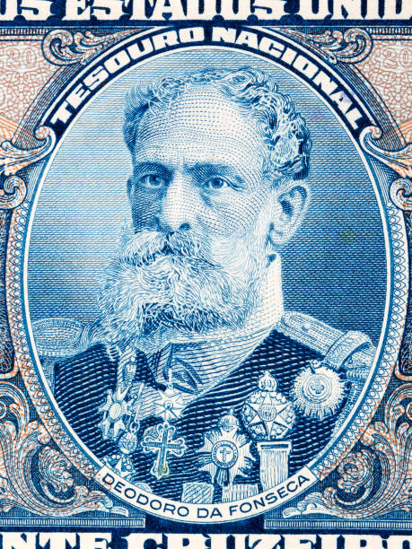 マヌエル・デオドロ・ダ・フォンセカ ブラジルのお金の肖像画 - marshal ストックフォトと画像