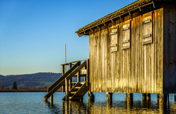 istock old hut at the kochel lake - bavaria 1289023392