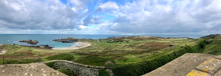 Looking out towards Saye Bay, Alderney