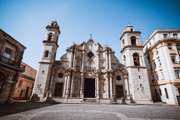 istock St. Cristobal In Havana Cathedral Square, Cuba 1289028325