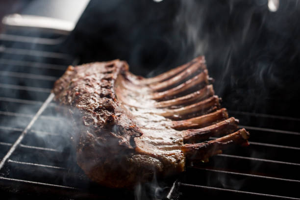 istock the ribs are grilled 1289028432